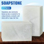 Soapstone Carving Block Set - 2 Pieces
