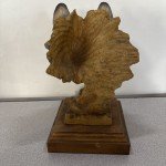 Decorative Hand-Carved Wolf Soapstone Sculpture