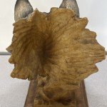 Decorative Hand-Carved Wolf Soapstone Sculpture
