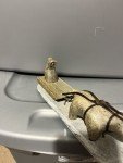 Eskimo Soapstone Carving: Sled & Dogs Artwork