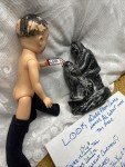 Al Wolf Vintage Handmade Eskimo Seal Carving