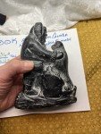 Al Wolf Vintage Handmade Eskimo Seal Carving