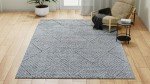 Soapstone Eskimo Carving Area Rug, 8'x10