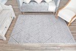 Soapstone Eskimo Carving Area Rug, 8'x10