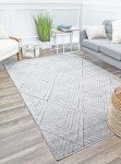 Soapstone Eskimo Carving Area Rug, 8'x10