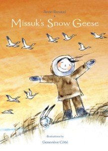 Missuk’s Handcrafted Soapstone Snow Geese Carving