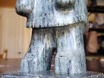 Inuit Soapstone Carving: Seal Hunter by DIMU
