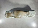 Inuit Soapstone Woodpecker Carving by DIMU