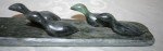 Inuit Hand Carved Duck or Goose Soapstone Art