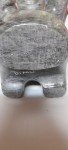 Inuit Soapstone Carving: Eskimo with Child