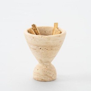 Vintage Stone Incense Holder - Abstract Home Decor