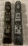 Vintage Inuit Soapstone Totem Sculpture, Signed 1960s