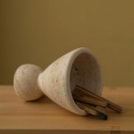 Vintage Stone Incense Holder - Abstract Home Decor