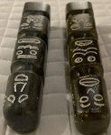 Vintage Inuit Soapstone Totem Sculpture, Signed 1960s