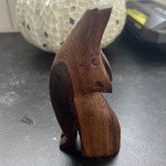 Wolf Soapstone Carving - 4.5 Inches Tall