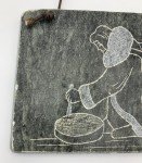 Inuit Soapstone Eskimo Carving by DIMU Muckenheim