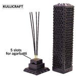 Hand Carved Soapstone Incense and Candle Holder