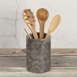 Soapstone Eskimo Carving: Unique Kitchen Utensil Holder