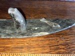 Signed Dimu Inuit Soapstone Salmon Carving