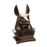 Anubis Bust Statue - Ancient Egyptian Collectible