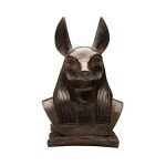 Anubis Bust Statue - Ancient Egyptian Collectible