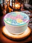 Small Round Mandala Soapstone Decorative Box