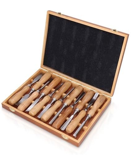 Soapstone Carving Tool Set with Storage Box