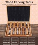 Soapstone Carving Tool Set with Storage Box