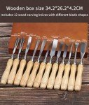 Soapstone Carving Tool Set with Storage Box