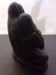 Wolf Handcrafted Sculpture of Woman & Child