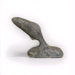 Intuit Grey Soapstone Carved Fish by Dimu