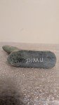 Intuit Grey Soapstone Carved Fish by Dimu