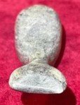 Original Inuit Carved Green Soapstone Walrus Sculpture