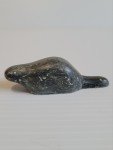 Signed Dimu Soapstone Carved Beaver Figurine
