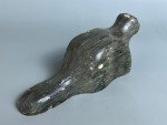 1960s Signed Soapstone Beaver Inuit Carving