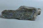 1960s Signed Soapstone Beaver Inuit Carving