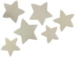 Light Grey Hand-Carved Soapstone Star Set