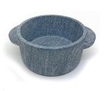 Soapstone Casserole with Stone Handles - 2.4 Quarts