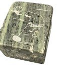 Hand Carved Soapstone Eskimo Scene by Dimu