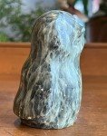 Owl Soapstone Carving by Dimu Dieter Muckenheim