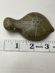 Handcrafted Soapstone Inuit Turtle Figure ~3.5"x2
