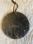 Inuit Soapstone Ice Fishing Disk Carving