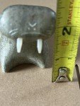 Signed Soapstone Walrus Seal Animal Sculpture
