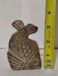 Carved Soapstone Dimu Fish Sculpture Figure