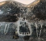 Inuit Soapstone Carving of Resting Seal Pup