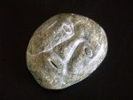 Hand-Carved Soapstone Inuit Face Sculpture