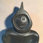 Inuit Soapstone Eskimo Carving Sculpture – 6.75”