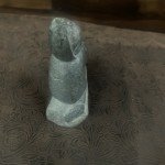 Hand-Carved Vintage Inuit Soapstone Eskimo Figure
