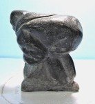Vintage Alaskan Inuit Soapstone "Josephie" Carving