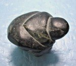 Vintage Alaskan Inuit Soapstone "Josephie" Carving